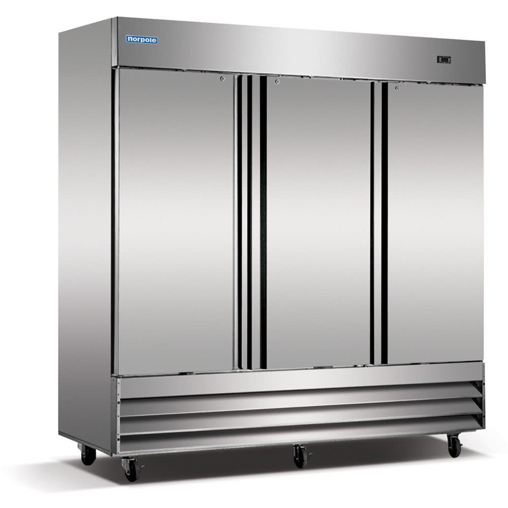 GuestSupply US | Norpole 72 CuFt. Up Right Reach-In Freezer with